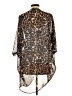 Red Lolly 100% Polyester Brown Kimono Size L - photo 2
