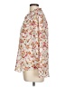 alex & lili 100% Polyester Floral Ivory Long Sleeve Blouse Size L - photo 5