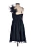 BCBGeneration Solid Blue Cocktail Dress Size 2 - photo 2