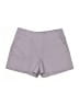 Maurices Solid Gray Purple Shorts Size 11 - 12 - photo 1