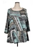 Cha Cha Vente Teal Cardigan Size 1X - photo 1