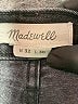 Madewell Solid Black Jeans Size 32 waist - photo 7