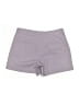 Maurices Solid Gray Purple Shorts Size 11 - 12 - photo 2