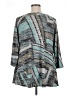 Cha Cha Vente Teal Cardigan Size 1X - photo 2