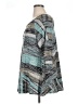 Cha Cha Vente Teal Cardigan Size 1X - photo 5