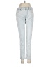 Ralph Lauren 100% Cotton Chevron-herringbone Silver Blue Jeans One size - photo 1