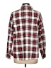 Riders by Lee 100% Polyester Plaid Red Long Sleeve Blouse Size L - photo 2