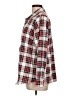 Riders by Lee 100% Polyester Plaid Red Long Sleeve Blouse Size L - photo 5