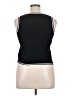 Say What? Black Sweater Vest Size XL - photo 2