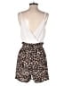 Lily Rose Animal Print Ivory Romper Size S - photo 2