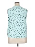 Amazon Essentials 100% Viscose Teal Sleeveless Blouse Size XL - photo 2