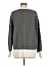 Unbranded Chevron-herringbone Black Gray Pullover Sweater Size M - photo 2