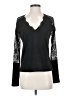 Made With Love Black Long Sleeve Top Size S - photo 1