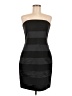 Laundry by Design 100% Polyester Stripes Black Cocktail Dress Size 8 - photo 1