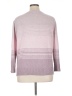 Ella Moss Color Block Pink Pullover Sweater Size L - photo 2