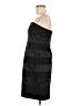 Laundry by Design 100% Polyester Stripes Black Cocktail Dress Size 8 - photo 5