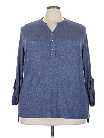 Laura Scott Long Sleeve Blouse (view 1)