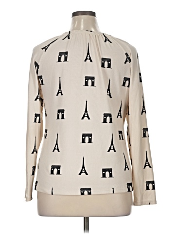 Como Blu Long Sleeve Blouse (view 2)