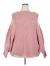 Shein Curve 100% Acrylic Pink Pullover Sweater Size 2X - photo 1