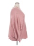Shein Curve 100% Acrylic Pink Pullover Sweater Size 2X - photo 4