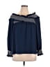 Vince Camuto Blue 3/4 Sleeve Blouse Size XL - photo 1