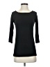 Yala Solid Black 3/4 Sleeve Top Size S - photo 1