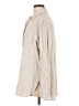 Max Studio Stripes Ivory Long Sleeve Button-Down Shirt Size L - photo 5