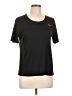 Nike 100% Polyester Black Active T-Shirt Size L - photo 1