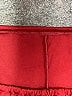 Unbranded Solid Burgundy Casual Pants Size 26 waist (estimated) - photo 6