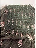 Zimmermann 100% Silk Gray Green Long Sleeve Silk Top Size 4 (0) - photo 8