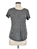 Reebok 100% Polyester Tweed Gray Active T-Shirt Size M - photo 1