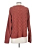 American Eagle Outfitters 100% Polyester Chevron-herringbone Brown Pullover Sweater Size S - photo 2