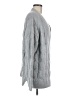Pink Rose Gray Pullover Sweater Size M - photo 4