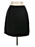 Josephine Chaus 100% Polyester Solid Black Casual Skirt Size 10 - photo 2