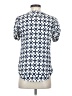 41Hawthorn 100% Polyester Blue Short Sleeve Blouse Size XS - photo 2