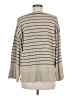 Max Studio Stripes Tan Pullover Sweater Size M - photo 2