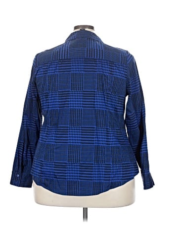Lane Bryant Long Sleeve Button-Down Shirt (view 2)