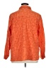 Catherines Paisley Orange 3/4 Sleeve Button-Down Shirt Size 1X - photo 2
