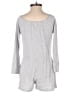 7 For All Mankind Solid Gray Romper Size L - photo 2