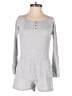 7 For All Mankind Solid Gray Romper Size L - photo 1