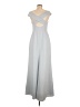 Dessy Collection 100% Polyester Silver Casual Dress Size 6 - photo 2