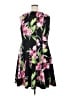 db established 1962 Print Black Cocktail Dress Size 18 - photo 2