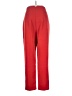 Unbranded 100% Polyester Red Casual Pants Size M - photo 2