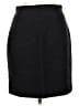 Ann Taylor 100% Wool Solid Black Wool Skirt Size 6 - photo 1