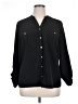 Elementz 100% Polyester Black 3/4 Sleeve Blouse Size XL - photo 1
