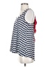 Moa Moa Blue Sleeveless Top Size S - photo 5