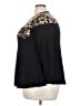 Acting Pro Animal Print Black Long Sleeve Top Size 3X - photo 5