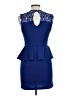 Assorted Brands Blue Cocktail Dress Size L - photo 2