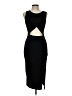 Assorted Brands 100% Polyester Black Cocktail Dress Size L - photo 1
