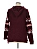 Evri Argyle Burgundy Pullover Sweater Size 0X - photo 2